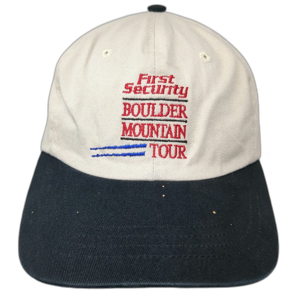 Alternative Headwear Baseball Cap Beige Black One Size Boulder Mountain Tour Hat